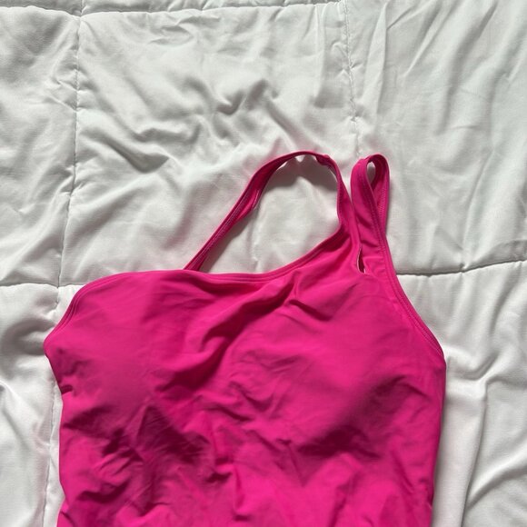 Womens Size XL Swimsuit One Piece Bathing Suit Pink Padded Beach Summer - Picture 2 of 8
